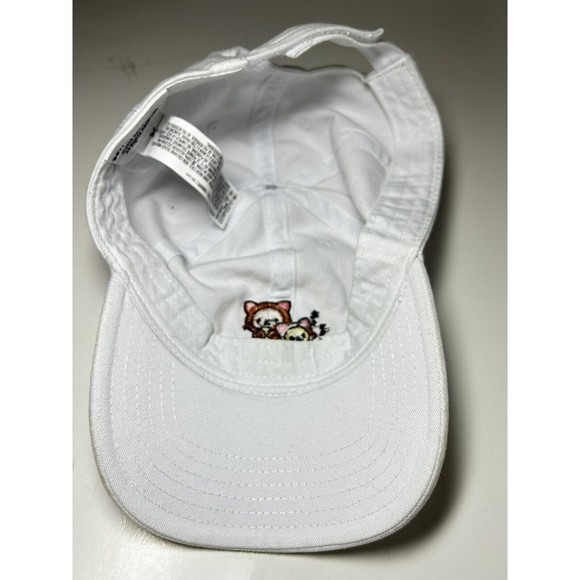 Rilakkuma San-X Co Hat Embroidered White Snapback Adjustable Cap 2018 - Picture 5 of 12